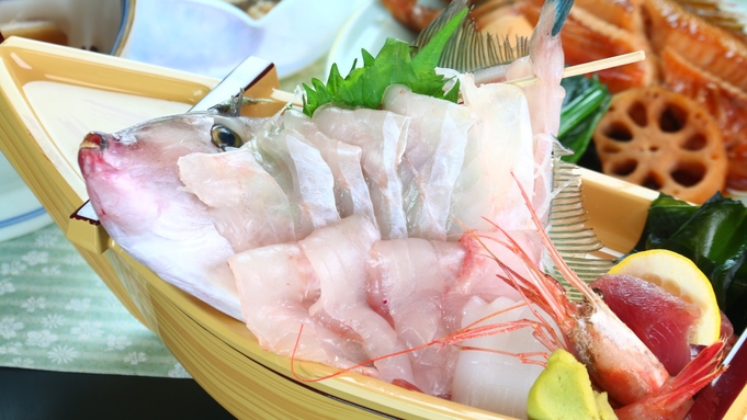 【ビジネスプラン】《平日限定》出張・ビジネスマン応援☆新鮮な魚介のお手軽料理＜２食付＞Wi-Fi完備